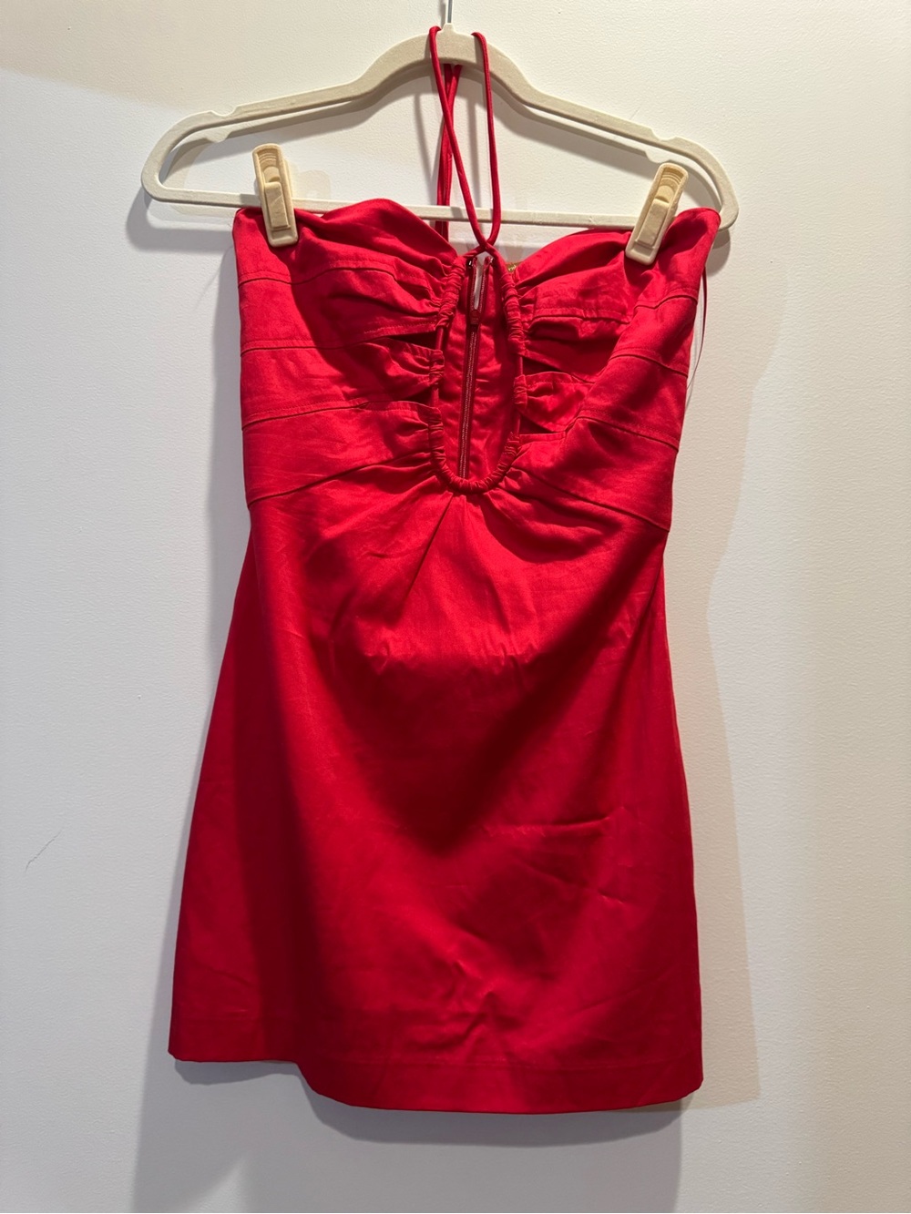 cult gaia Laura halterneck minidress - Picture 4 of 7